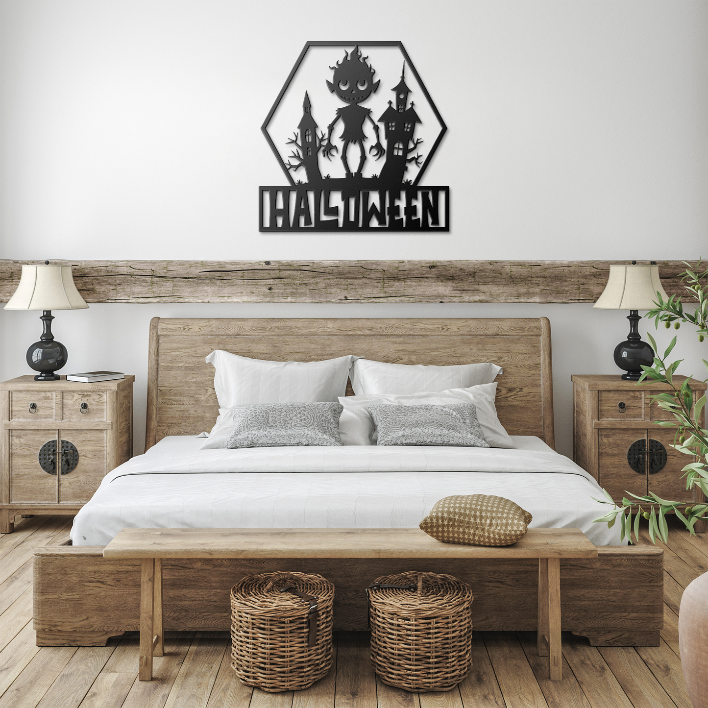 Halloween_house_Metal_Wall_art_Black_Farmhouse_Bedroom_Mockup.png