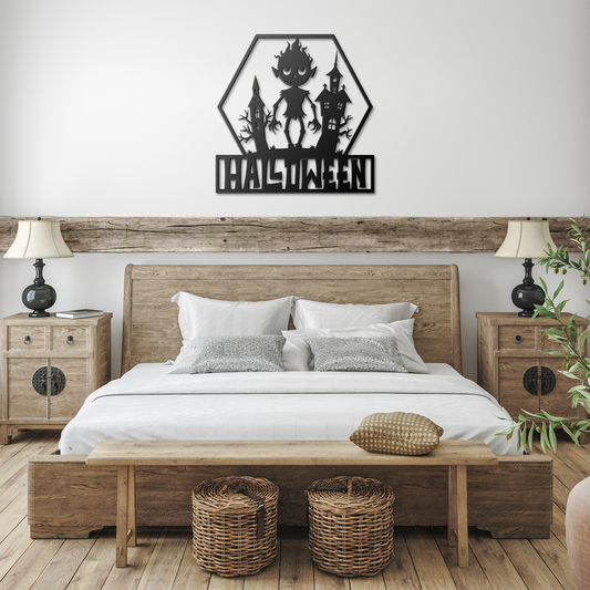 Halloween_house_Metal_Wall_art_Black_Farmhouse_Bedroom_Mockup.png