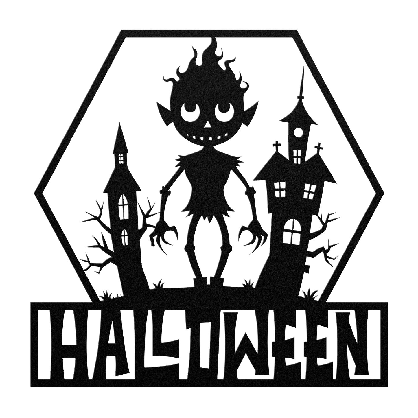 Halloween_house_Metal_Wall_art_Black_Transparent_Mockup.png