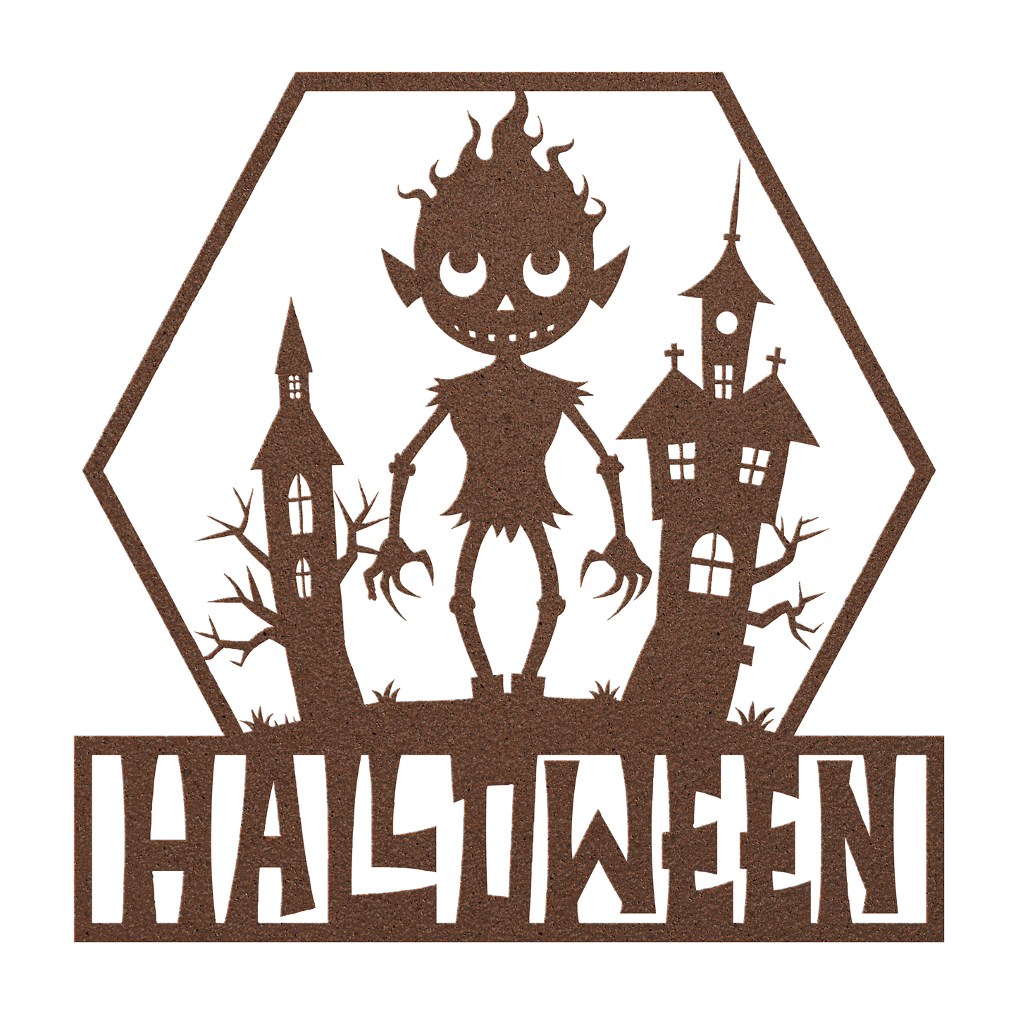 Halloween_house_Metal_Wall_art_Copper_Transparent_Mockup.png