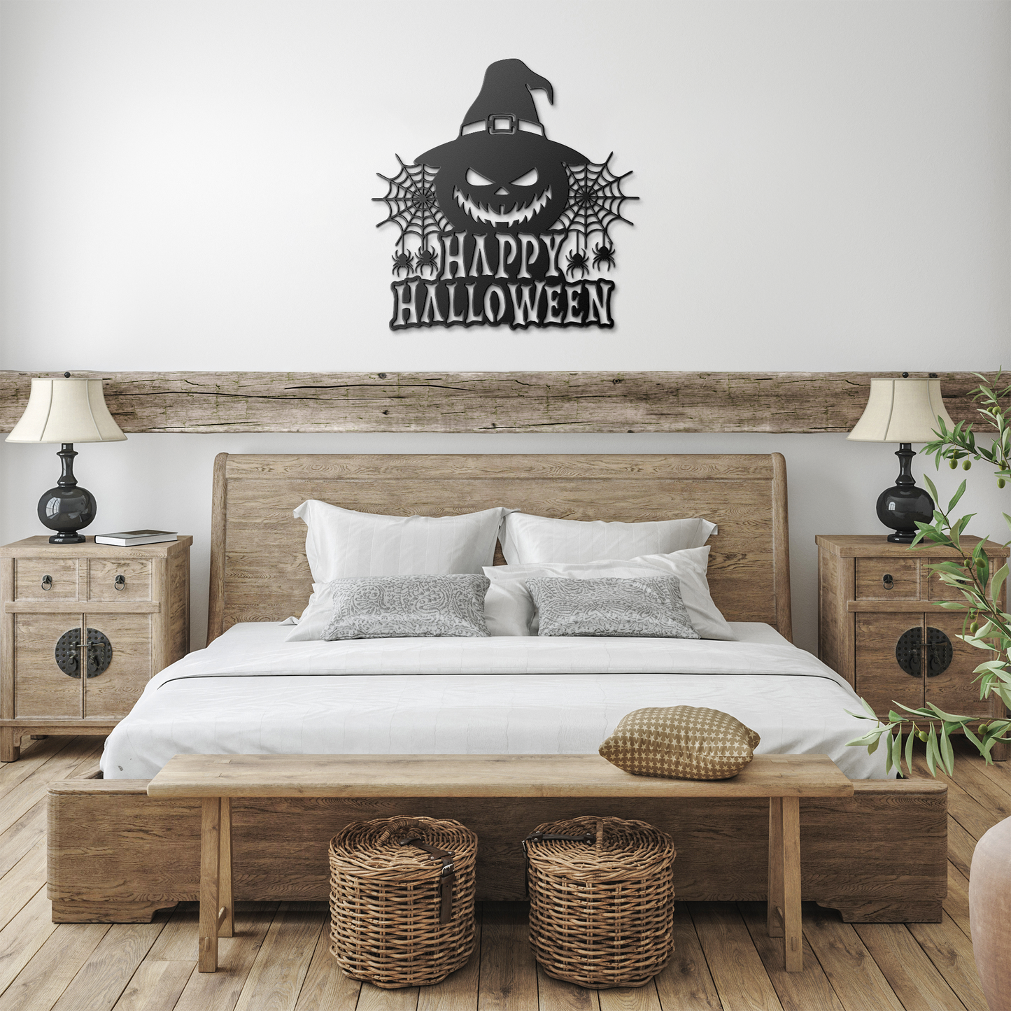 Happy_Halloween_Metal_Wall_Art_Black_Farmhouse_Bedroom_Mockup.png