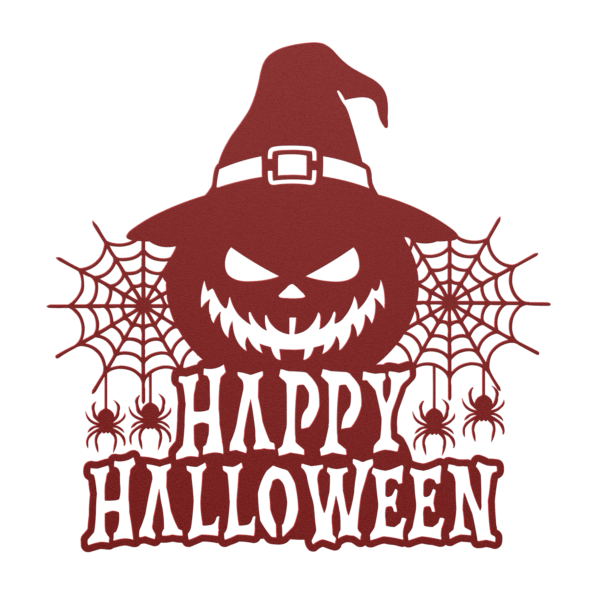 Happy_Halloween_Metal_Wall_Art_Red_Transparent_Mockup.png