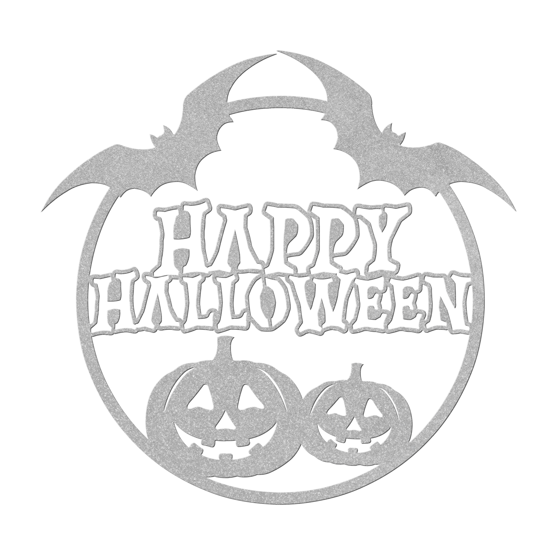 Happy_Halloween_Round_Metal_Wall_art_Silver_Transparent_Mockup.png