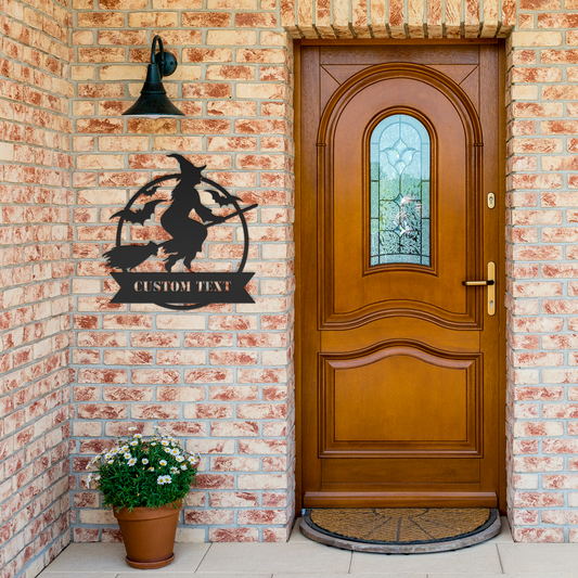 Happy_Metal_Wall_Art_Black_Brick_Entrance_Mockup.png