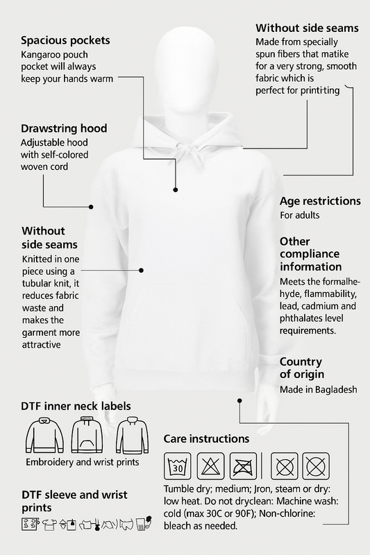 Amazing Thumb Humor Hoodie | Funny Sweatshirt for Creative Minds, Gift for Artists, Unique Present for Friends, Casual Style