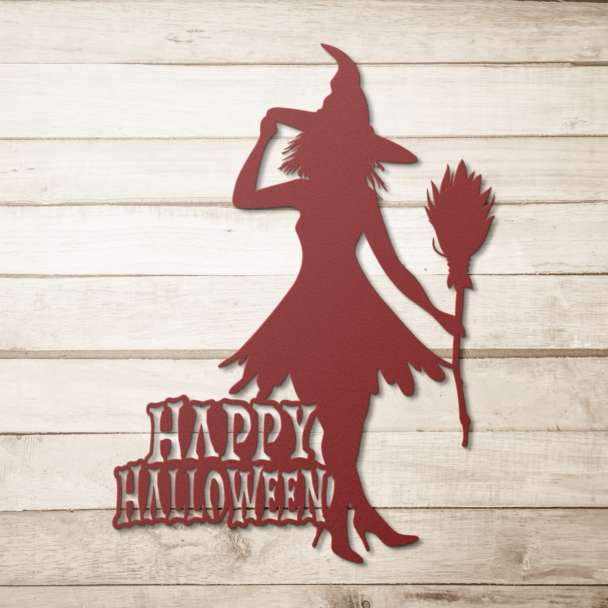 Witch_Metal_Wall_art_Red_Simple_Wood_BKGD_Mockup.png