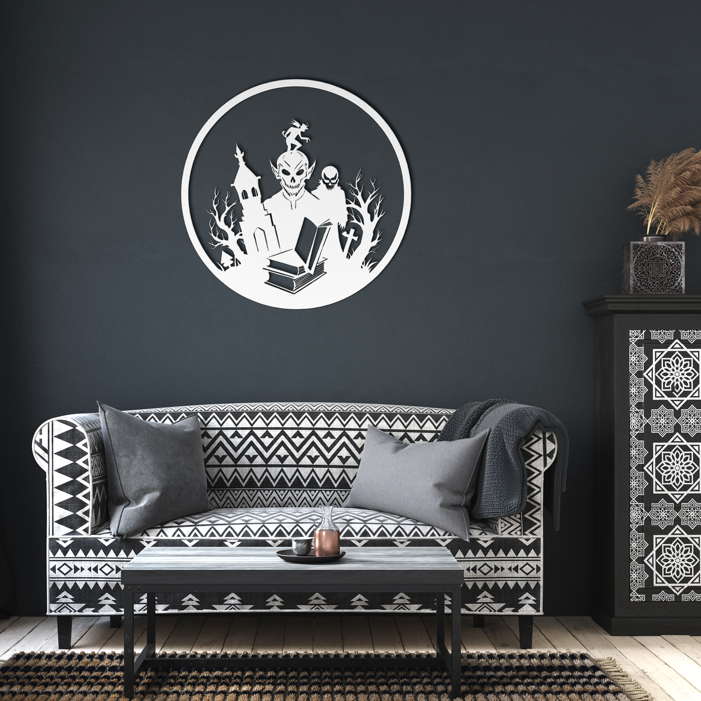 alloween_Metal_Wall_art_White_Dark_Living_Room_Mockup.png