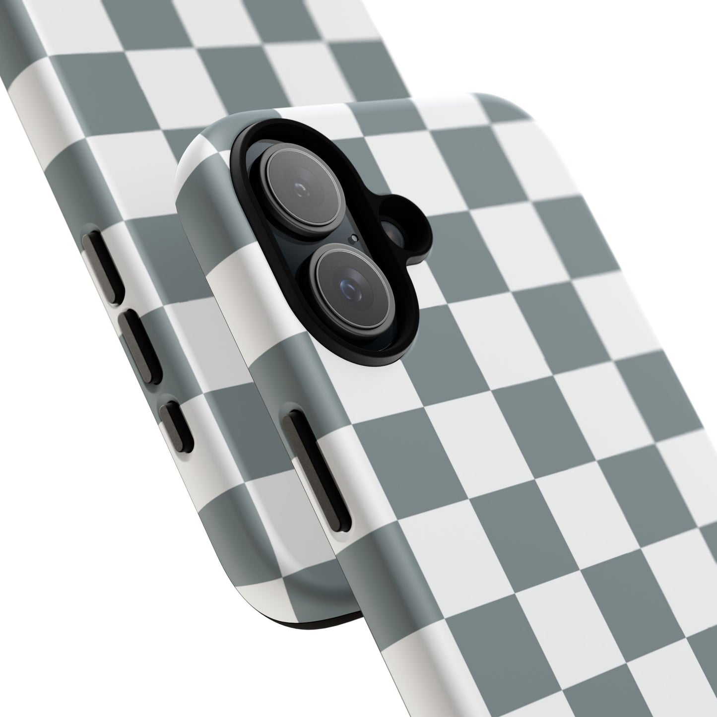 Stylish Checkerboard Phone Case, Durable Phone Cover, Unique Gift, iPhone 17 Pro, 17, 17 Air, 16, 15, 14, 13, 12, 11, X, XR, XS MAX