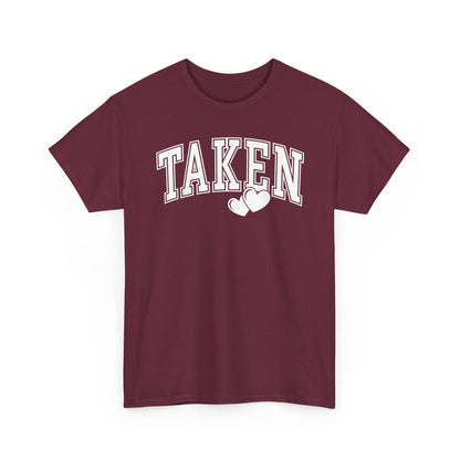 Taken Hearts Shirt, Valentine's Day Relationship Tee, Couples Matching Shirt, Romantic Gift for Boyfriend Girlfriend, Love Graphic Tee