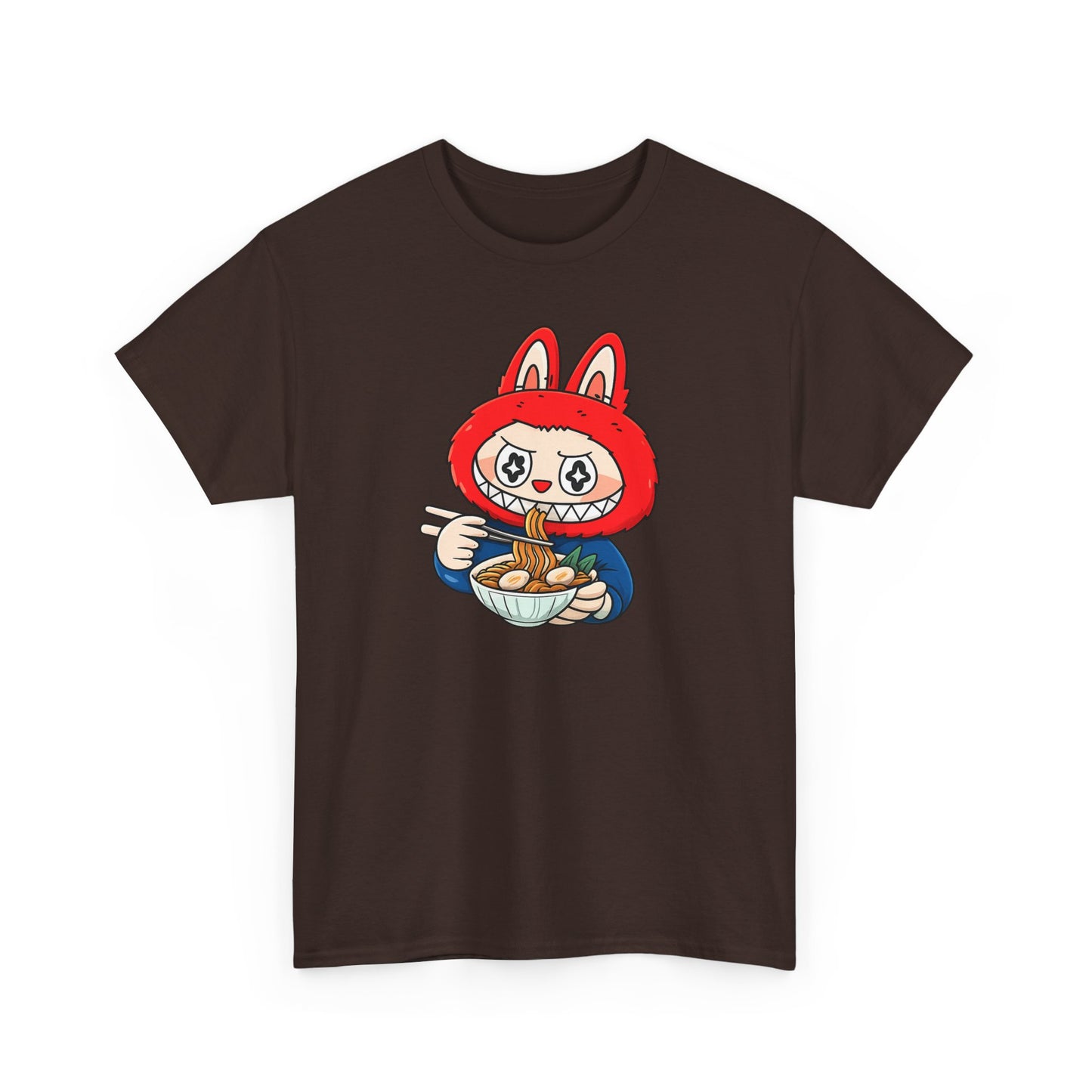 Labubu Ramen T-Shirt: Kawaii Japanese Anime Streetwear