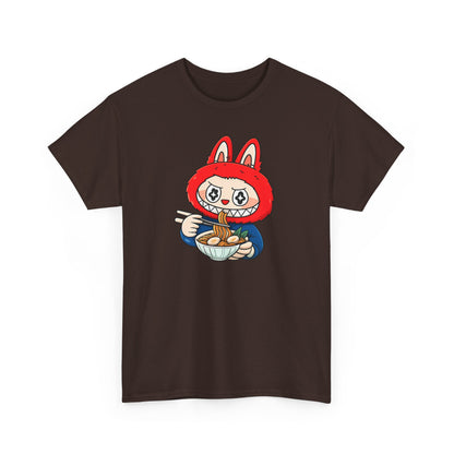 Labubu Ramen T-Shirt: Kawaii Japanese Anime Streetwear