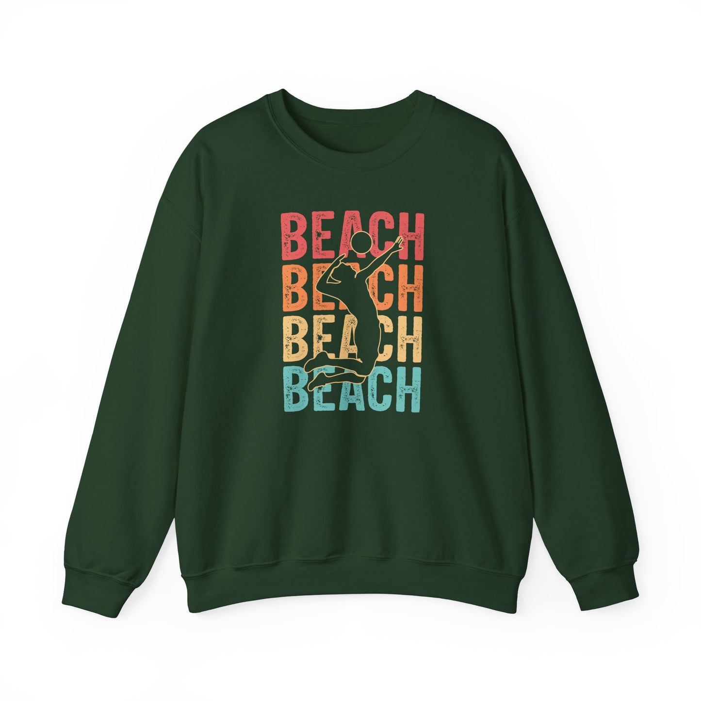 Beach Vibes Unisex Crewneck Sweatshirt - Perfect for Summer Days, Beach Lovers, Vacation, Casual Wear, Gift Idea