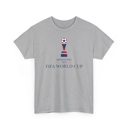 Soccer Trophy Graphic Tee | USA Soccer Shirt | USA Tournament T-Shirt, 2026 World Cup USA T-Shirt, Political Soccer Fan Tee