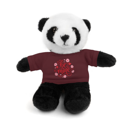Be Mine Teddy Bear Plush, Valentine's Stuffed Animal with Shirt, Cute Plush Gift for Kids or Couples, Anniversary Love Toy