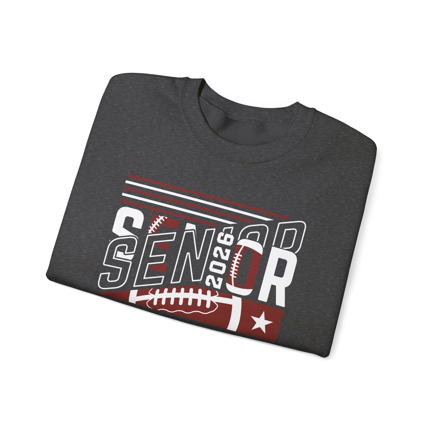 Senior 2026 Football Crewneck Sweatshirt | High School Senior Shirt | Gift For Senior | Gift For Friend