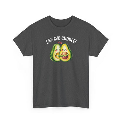 Let's Avo Cuddle Avocado Shirt | Cute Pun Food Lover Tee | Couples Matching Shirt | Anniversary Gift for Him Her | Funny Avocado Tee
