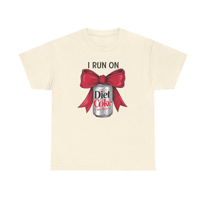 Diet Coke T-Shirt, Funny Soda Lover Graphic Tee, Rhinestone Style Diet Coke Shirt, Casual Unisex Tee Gift for Her