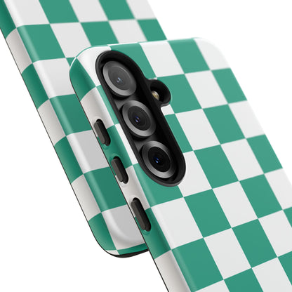 Checkerboard Phone Case | Samsung Galaxy S25, S25 Plus, S24, S24 Plus, S24 Ultra, S23 S22, S22 Plus S21 Ultra, S21 FE, S20+ Tough Cases