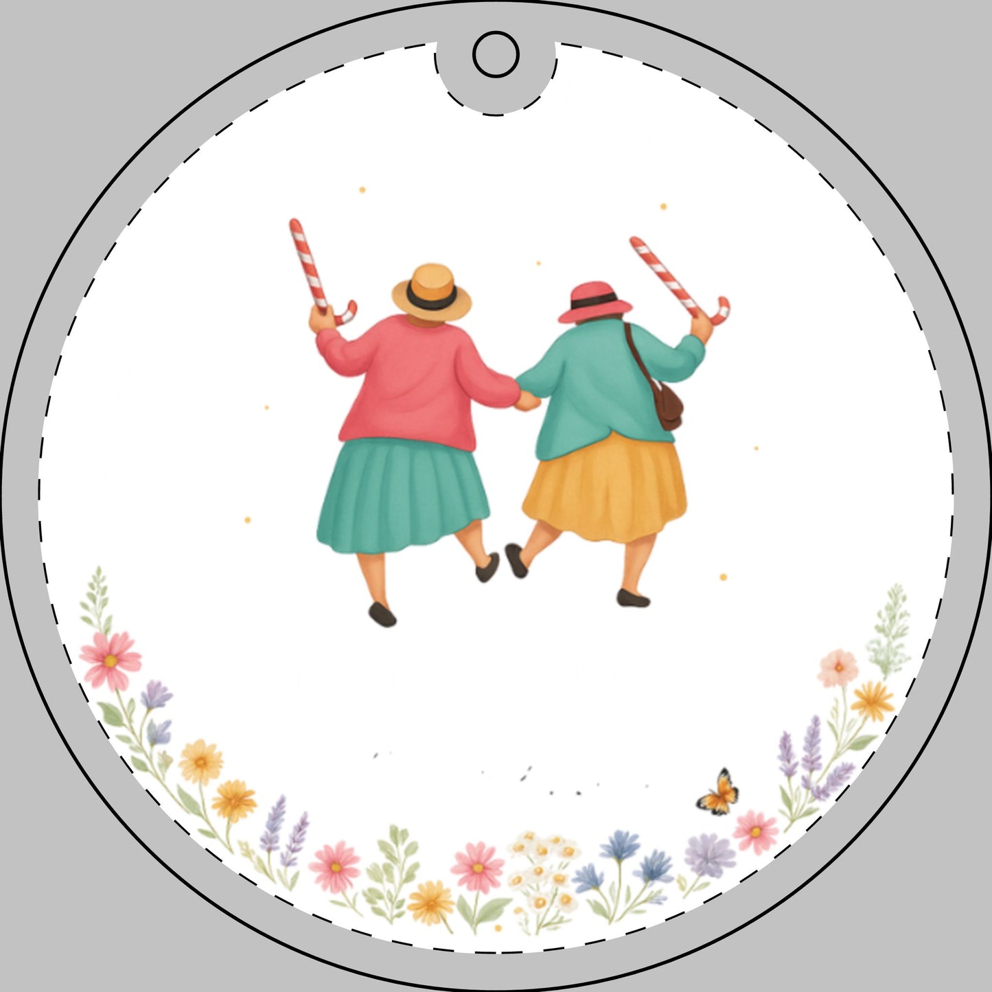 Personalized Heartwarming Friendship Ornament, Gift for Friends, Holiday Decoration, Friendship Keepsake, Home Decor, Memory Reminder