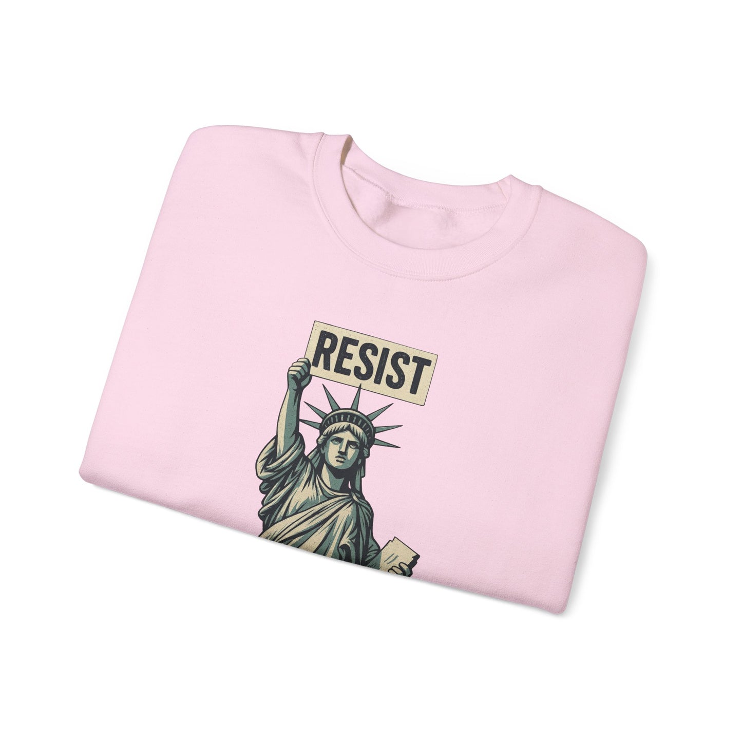 Statue of Liberty Resist Hands Off! Sweatshirt | Resist Hands Off Sweatshirt | Womens Rights Equality Sweater | Social Justice Activism Gift