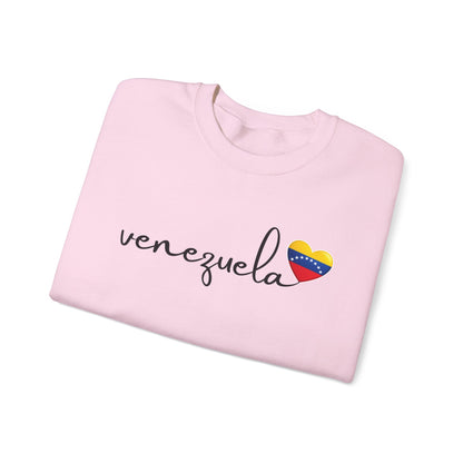 Venezuela Shirt with Heart Flag Design, Cute Minimalist Venezuela Shirt, Country Pride Travel Shirt, South America Gift Idea for Her