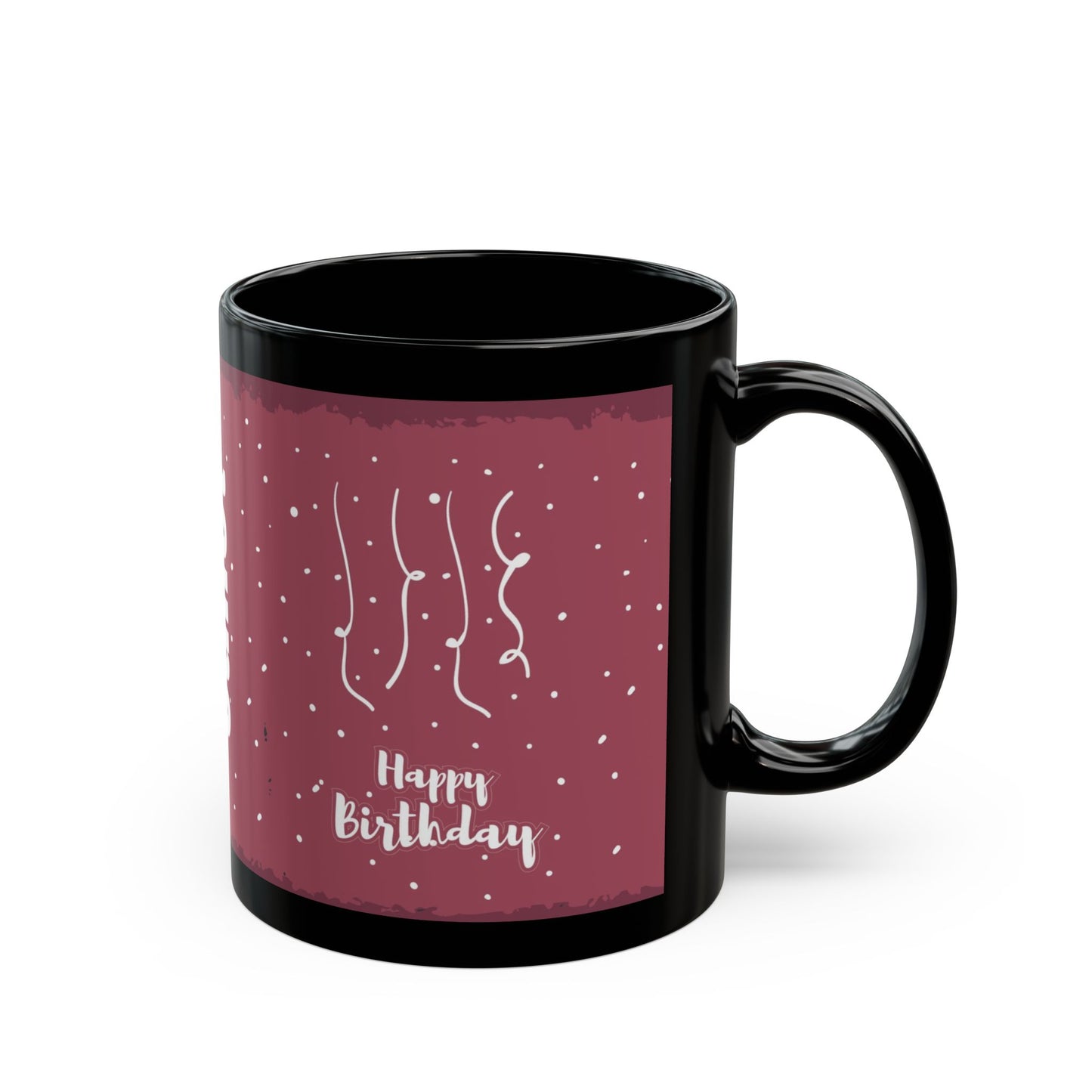 Personalized Birthday Mug, Custom Name Coffee Cup, Unique Gift for Him or Her, Holiday Cheer, Celebrate in Style, Birthday present