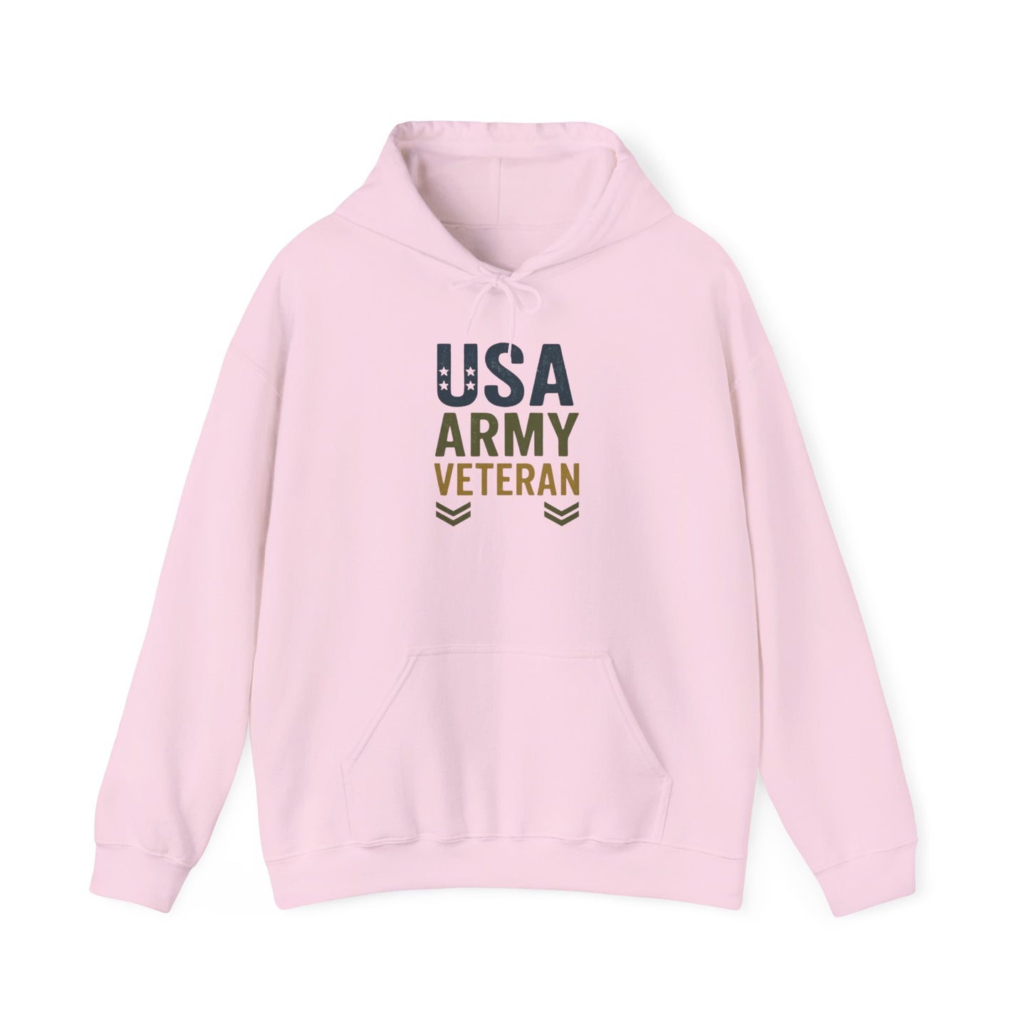 USA Army Veteran Hoodie - Unisex Heavy Blend Sweatshirt Hoodie, Military Apparel, Gift for Veterans, Navy Veteran Hoodie, Army Pride