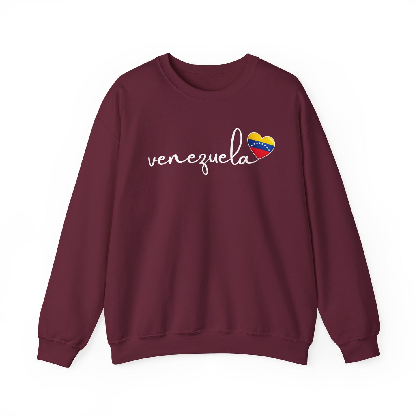 Venezuela Shirt with Heart Flag Design, Cute Minimalist Venezuela Shirt, Country Pride Travel Shirt, South America Gift Idea for Her