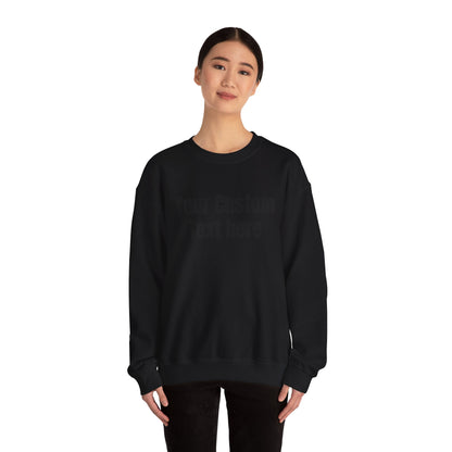 Customizable Crewneck Sweatshirt, Personalized Gift, Holidays, Unique Design, Perfect Gift for Anniversaries, Weddings, and Special Occasion