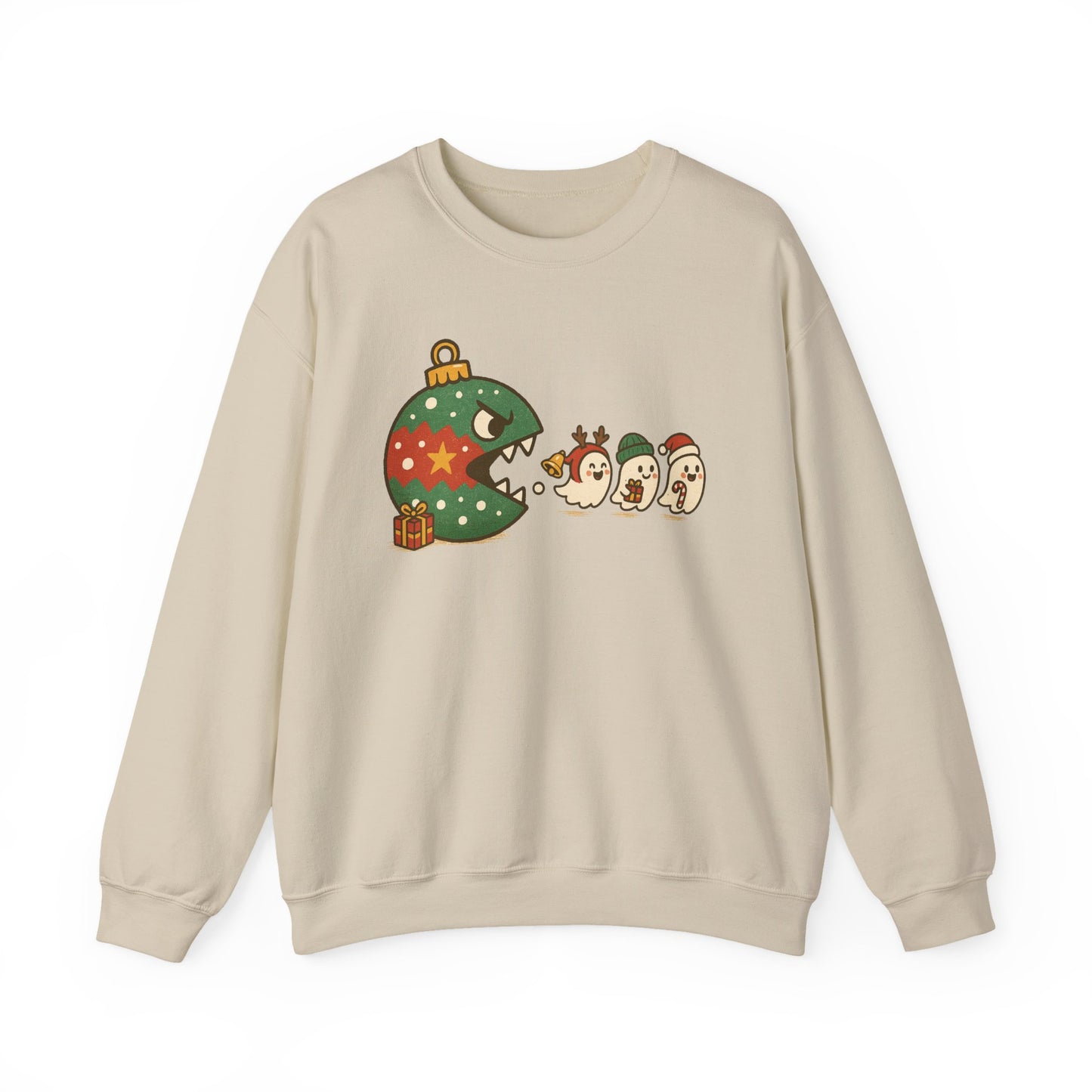 Cute Holiday Crewneck Sweatshirt, Funny Christmas Gift, Cute Sweater, Unisex Christmas Sweatshirt, Cozy Winter Apparel