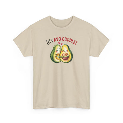 Let's Avo Cuddle Avocado Shirt | Cute Pun Food Lover Tee | Couples Matching Shirt | Anniversary Gift for Him Her | Funny Avocado Tee