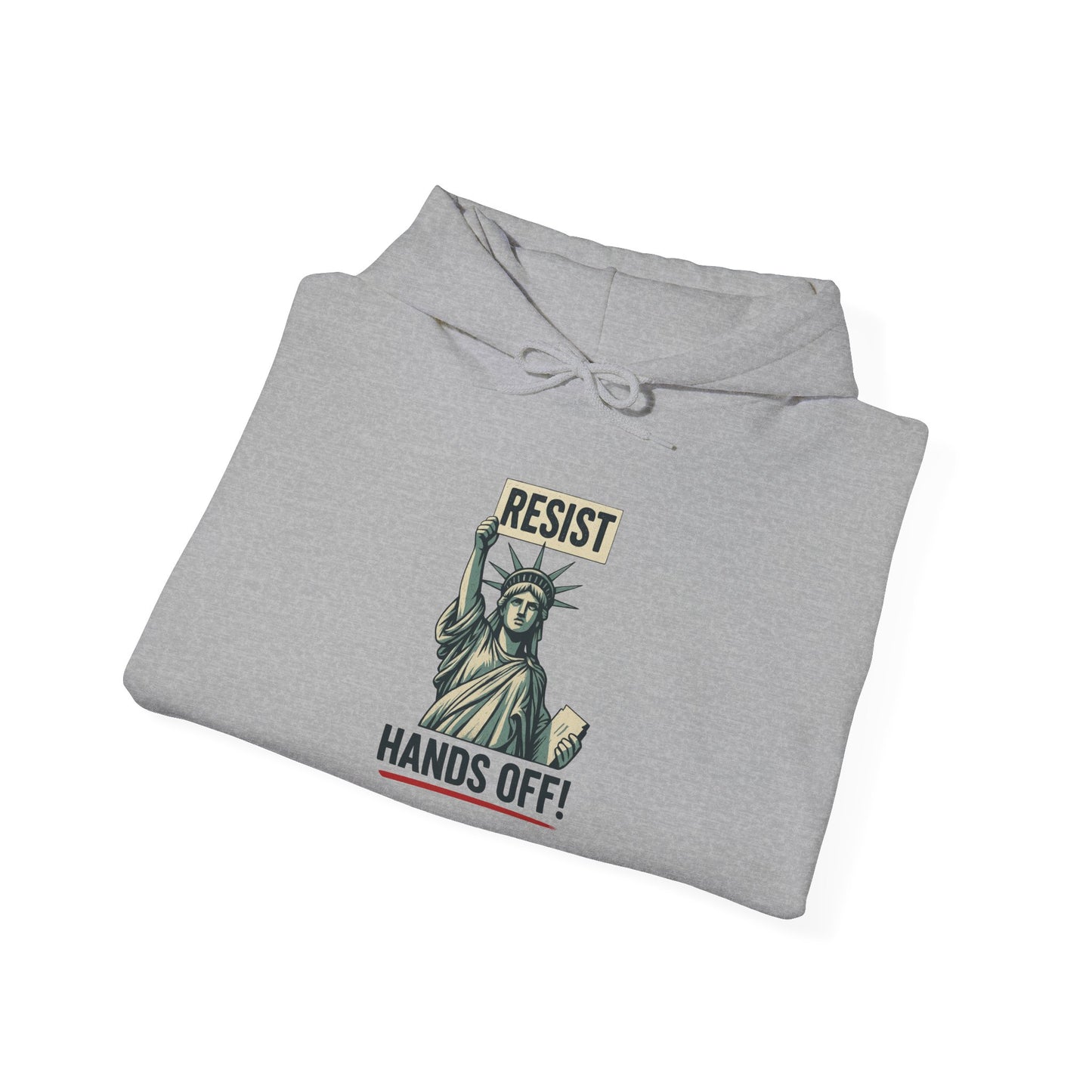 Resist Statue of Liberty Hands Off Hoodie | Political Protest Pullover | Resist Hands Off Hoodie | Equality Hoodie | Social Justice Gift