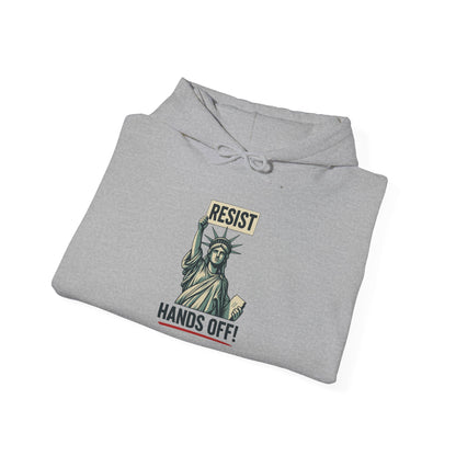 Resist Statue of Liberty Hands Off Hoodie | Political Protest Pullover | Resist Hands Off Hoodie | Equality Hoodie | Social Justice Gift