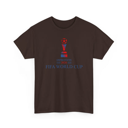 Soccer Trophy Tee | USA 2026 Soccer Shirt, Patriotic Matchday T-Shirt, Gift for Football Lovers, North America Football Tournament Shirt