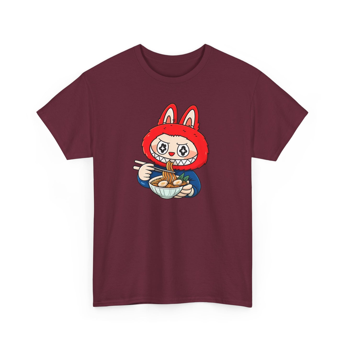 Labubu Ramen T-Shirt: Kawaii Japanese Anime Streetwear