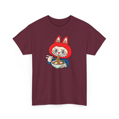 Labubu Ramen T-Shirt: Kawaii Japanese Anime Streetwear