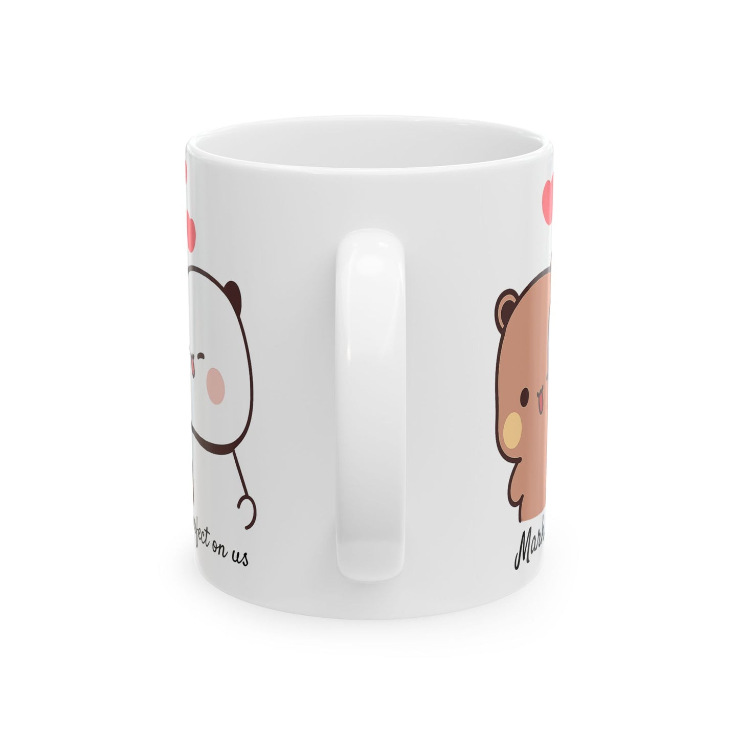 Personalized Dudu Bubu Coffee Mug Cute Bears Coffee Cup Birthday Christmas Gift Funny Coffee Mug Gift for Her Him Valentine Gift