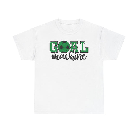 Goal Machine Soccer T-Shirt, Green Football Graphic Tee, Youth & Adult Soccer Shirt, Fun Sports Team Shirt, FIFA World CUP 2026