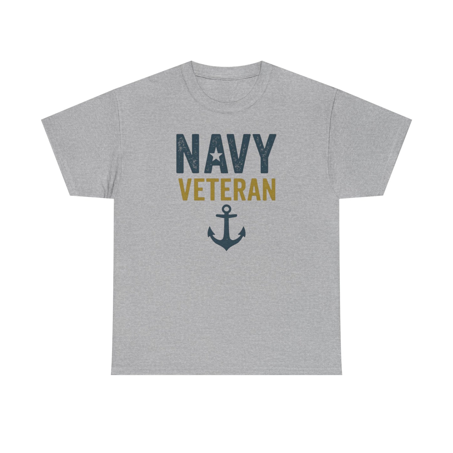 Navy Veteran Shirt | Military Pride Tee with Anchor | US Navy Gift for Men & Women | Veteran Appreciation T-Shirt | Patriotic Tee