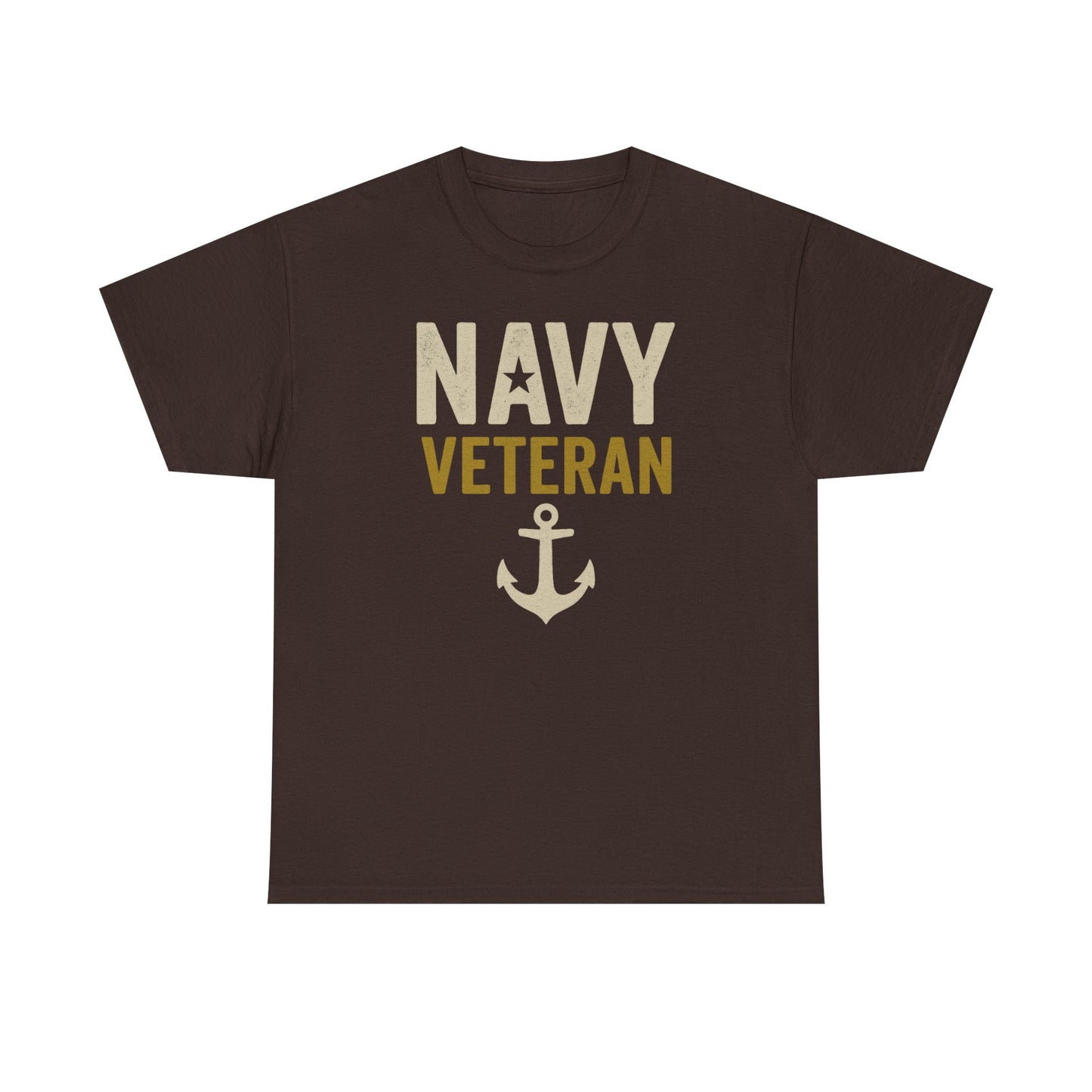 Navy Veteran Shirt | Military Pride Tee with Anchor | US Navy Gift for Men & Women | Veteran Appreciation T-Shirt | Patriotic Tee