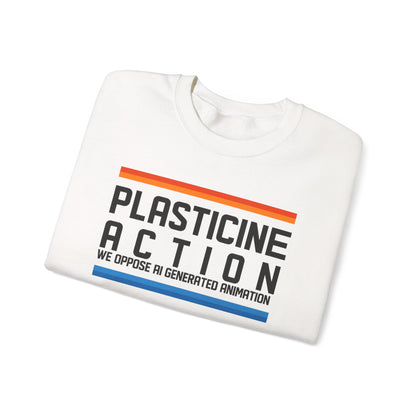 PLASTICINE ACTION  Sweatshirt, Sava Gaza, Perfect Gift for Animation Enthusiasts, Casual Wear, Unique Statement