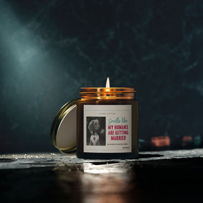 Wedding Scented Candle, Perfect for Engagements, Bridal Showers, Home Decor, Pet Lovers, Unique Gift Idea