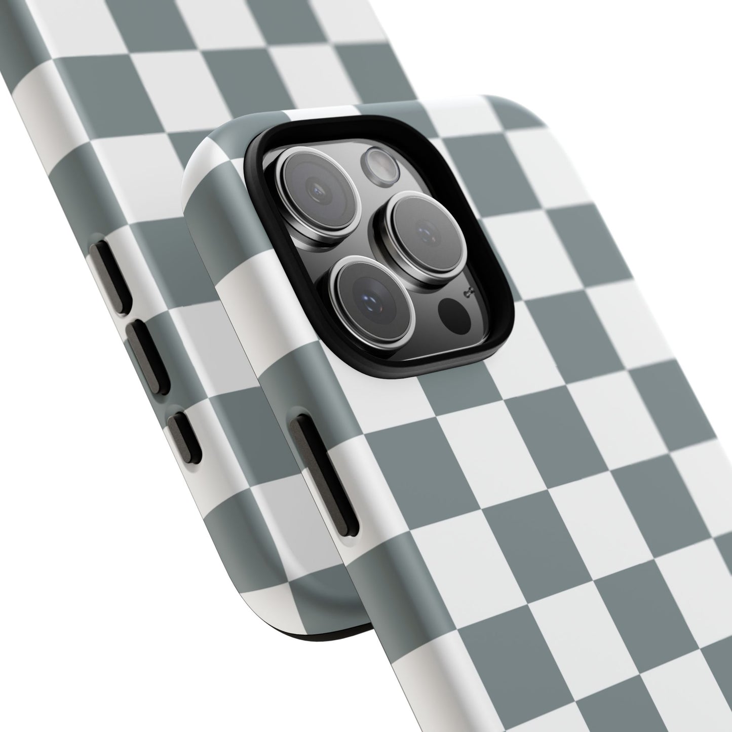 Stylish Checkerboard Phone Case, Durable Phone Cover, Unique Gift, iPhone 17 Pro, 17, 17 Air, 16, 15, 14, 13, 12, 11, X, XR, XS MAX