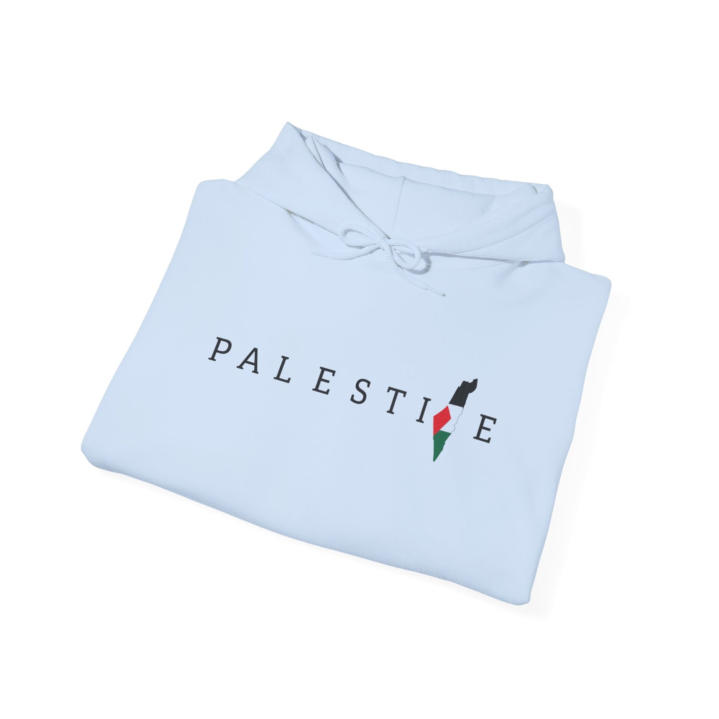 Free Palestine Heavy Blend Sweatshirt Hoodie , Warm Apparel, Statement Clothing, Gift for Activists, Stand With Palestine, Gaza College