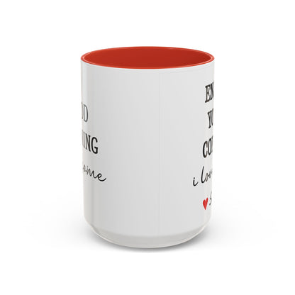 Enjoy Your Coffee Handsome Good Morning Mug, Boyfriend Valentines Day Gift For Him Funny Husband Gift Personalized Cup Gift