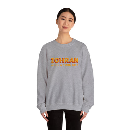 Zohran for New York City Sweatshirt, Vintage NYC Crewneck, Political Graphic Pullover, City Pride Gift | Urban Streetwear
