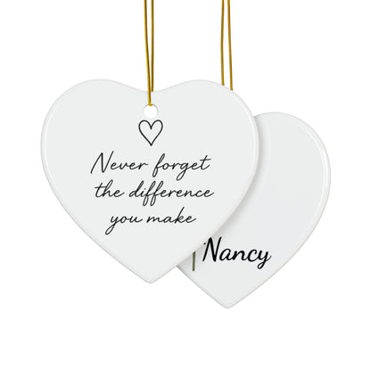 Thank You Gift, Never Forget The Difference You Make, Teacher Gift, Employee gift, Coworker Gift, Appreciation Gift, Gift for Friend