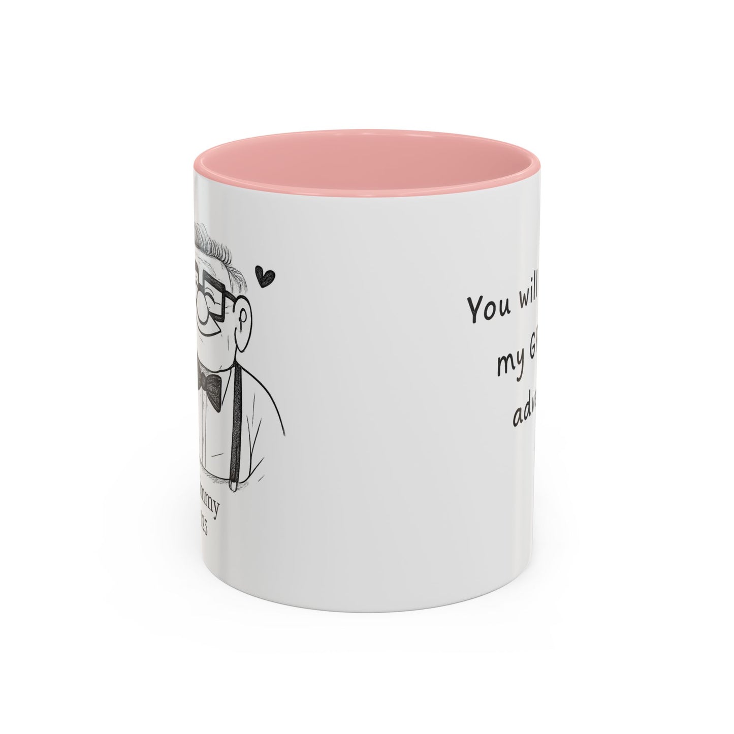 You're My Greatest Adventure Coffee Cup, Custom Line Drawing Couple Mug, Anniversary Gift For Husband Wife, Engagement Gift, Valentine's Day