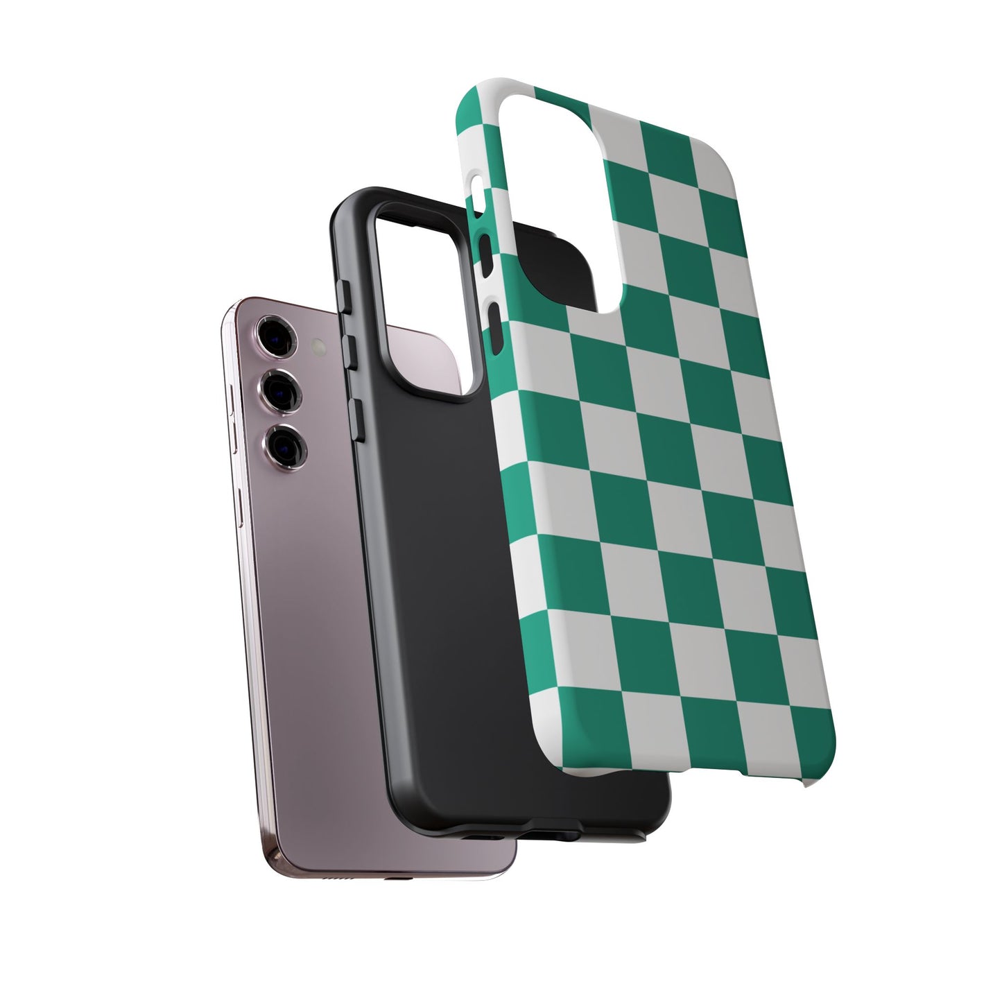 Checkerboard Phone Case | Samsung Galaxy S25, S25 Plus, S24, S24 Plus, S24 Ultra, S23 S22, S22 Plus S21 Ultra, S21 FE, S20+ Tough Cases
