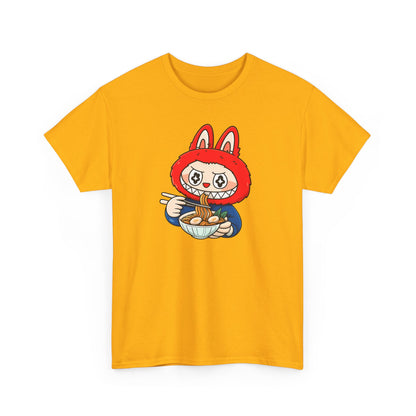 Labubu Ramen T-Shirt: Kawaii Japanese Anime Streetwear